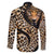 Africa Leopard Skin Pattern Family Matching Off Shoulder Maxi Dress and Hawaiian Shirt Version 01 LT9 - Wonder Print Shop
