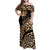 Africa Leopard Skin Pattern Family Matching Off Shoulder Maxi Dress and Hawaiian Shirt Version 01 LT9 - Wonder Print Shop