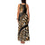 Africa Leopard Skin Pattern Family Matching Tank Maxi Dress and Hawaiian Shirt Version 01 - Wonder Print Shop