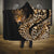 Africa Leopard Skin Pattern Hooded Blanket Version 01
