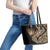 Africa Leopard Skin Pattern Leather Tote Bag Version 01 - Wonder Print Shop