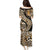 Africa Leopard Skin Pattern Puletasi Version 01 - Wonder Print Shop