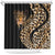 Africa Leopard Skin Pattern Shower Curtain Version 01