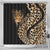 Africa Leopard Skin Pattern Shower Curtain Version 01