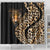 Africa Leopard Skin Pattern Shower Curtain Version 01