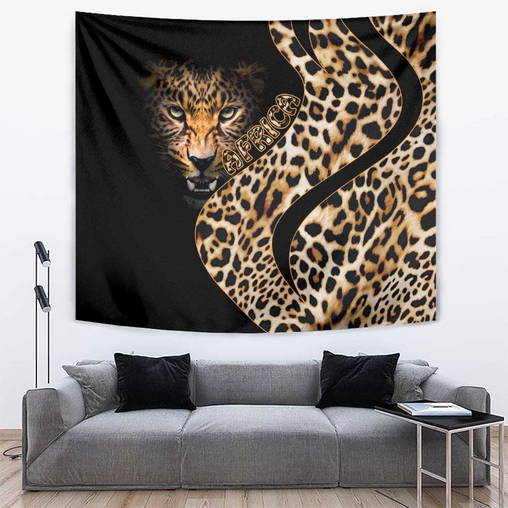 Africa Leopard Skin Pattern Tapestry Version 01 - Wonder Print Shop
