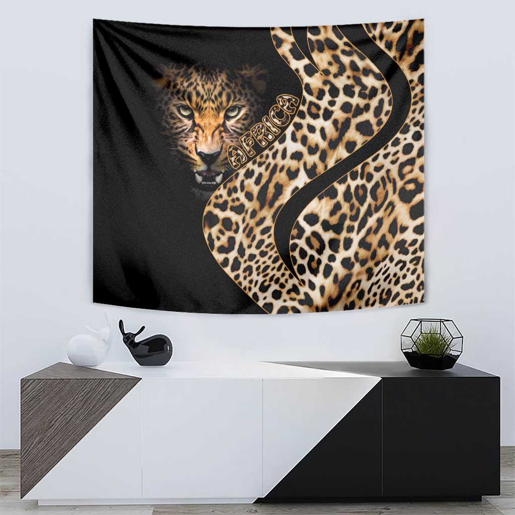 Africa Leopard Skin Pattern Tapestry Version 01 - Wonder Print Shop