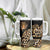Africa Leopard Skin Pattern Tumbler With Handle Version 01 - Wonder Print Shop