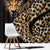 Africa Leopard Skin Pattern Window Curtain Version 01 - Wonder Print Shop