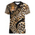 Africa Leopard Skin Pattern Women V-Neck T-Shirt Version 01 - Wonder Print Shop