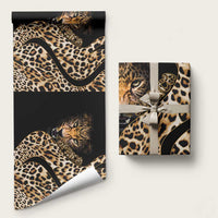 Africa Leopard Skin Pattern Wrapping Paper Version 01 - Wonder Print Shop