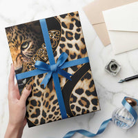Africa Leopard Skin Pattern Wrapping Paper Version 01 - Wonder Print Shop