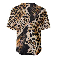 Africa Leopard Skin Pattern Baseball Jersey Version 02 LT9 - Wonder Print Shop