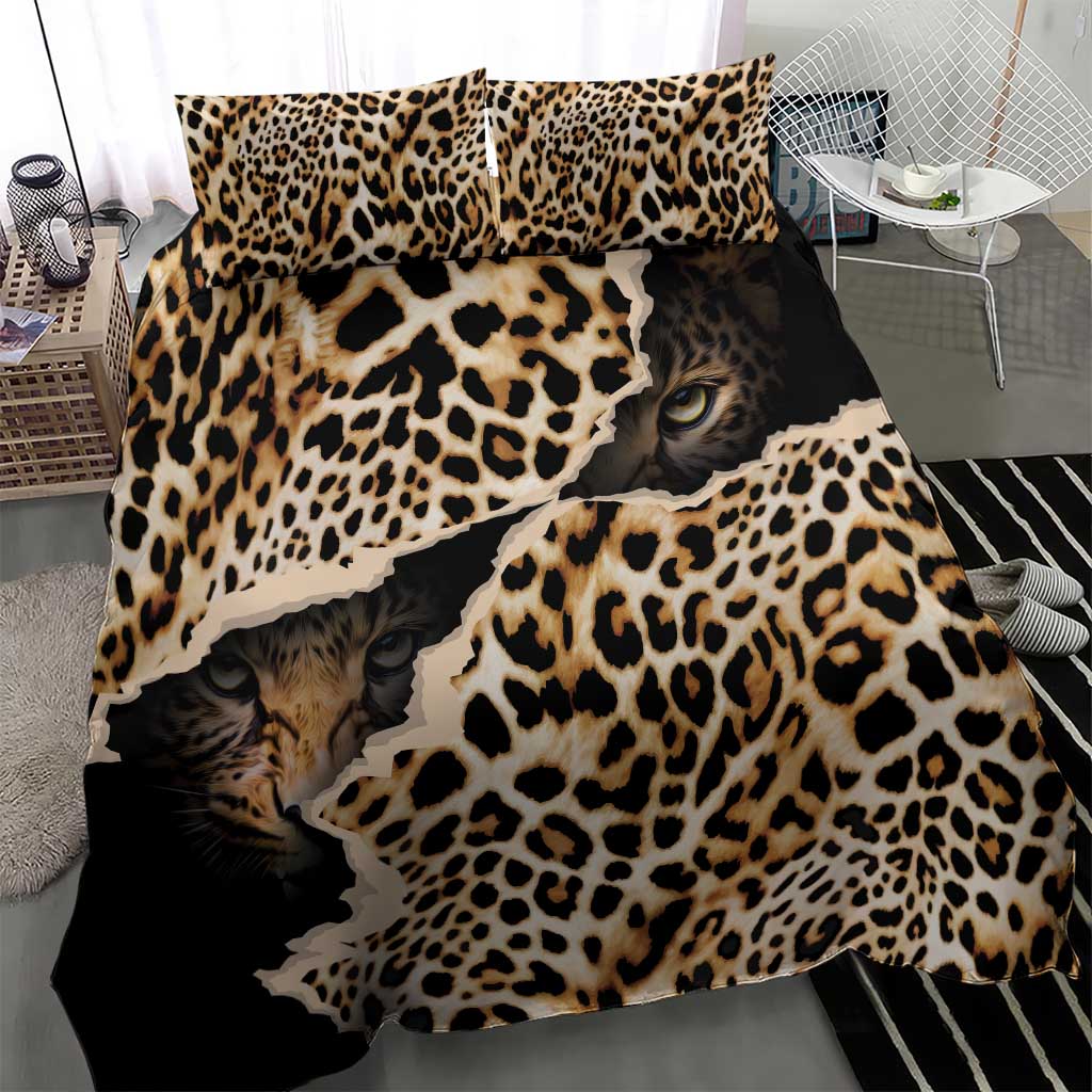 Africa Leopard Skin Pattern Bedding Set Version 02 LT9 - Wonder Print Shop