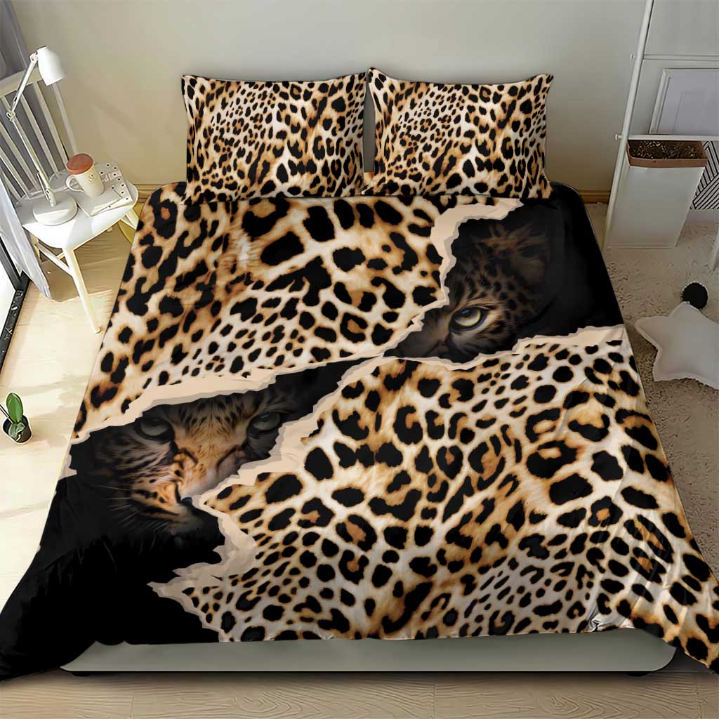 Africa Leopard Skin Pattern Bedding Set Version 02 LT9 - Wonder Print Shop