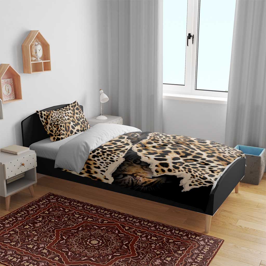 Africa Leopard Skin Pattern Bedding Set Version 02 LT9 - Wonder Print Shop