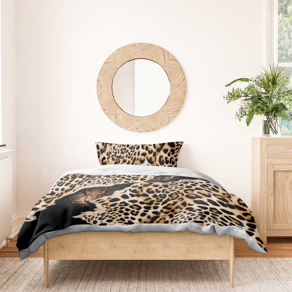 Africa Leopard Skin Pattern Bedding Set Version 02 LT9 - Wonder Print Shop