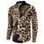 Africa Leopard Skin Pattern Button Sweatshirt Version 02 LT9 - Wonder Print Shop
