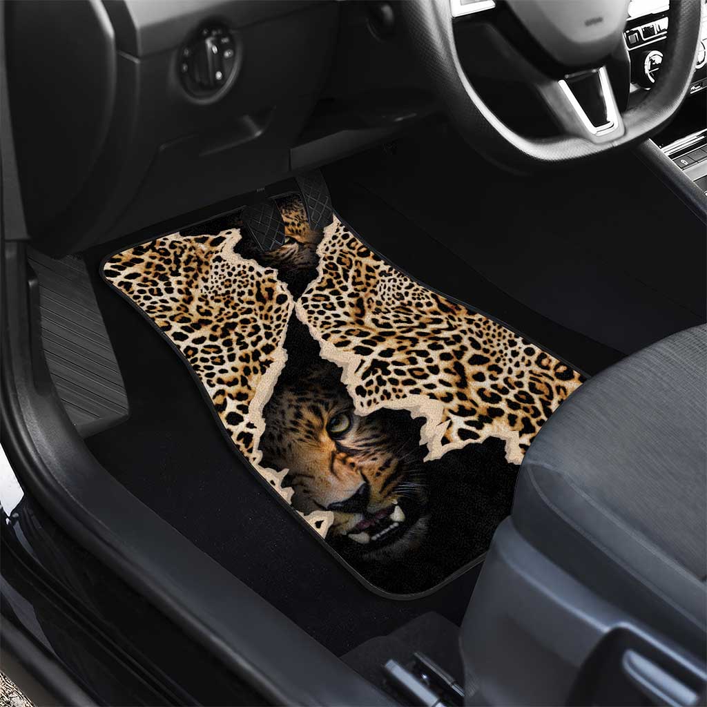 Africa Leopard Skin Pattern Car Mats Version 02 LT9 - Wonder Print Shop