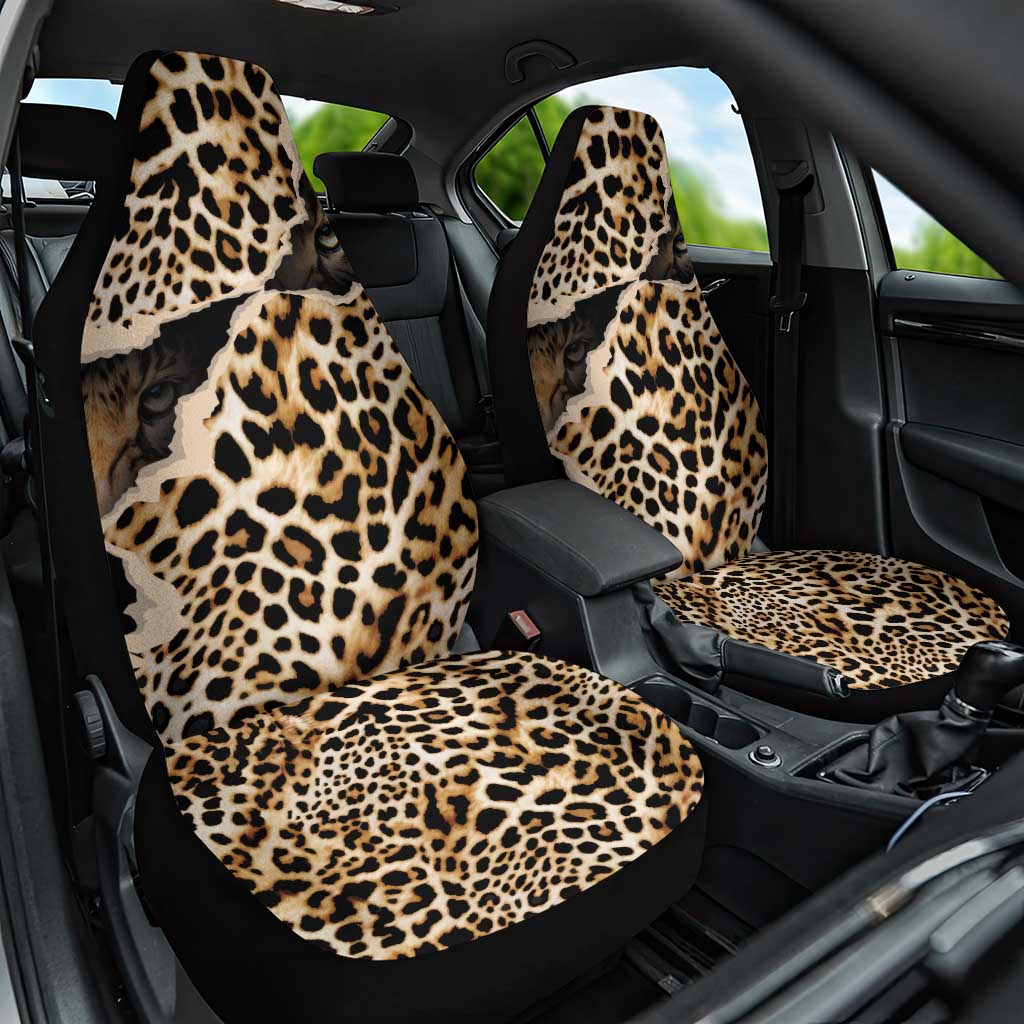 Africa Leopard Skin Pattern Car Seat Cover Version 02 LT9 - Wonder Print Shop