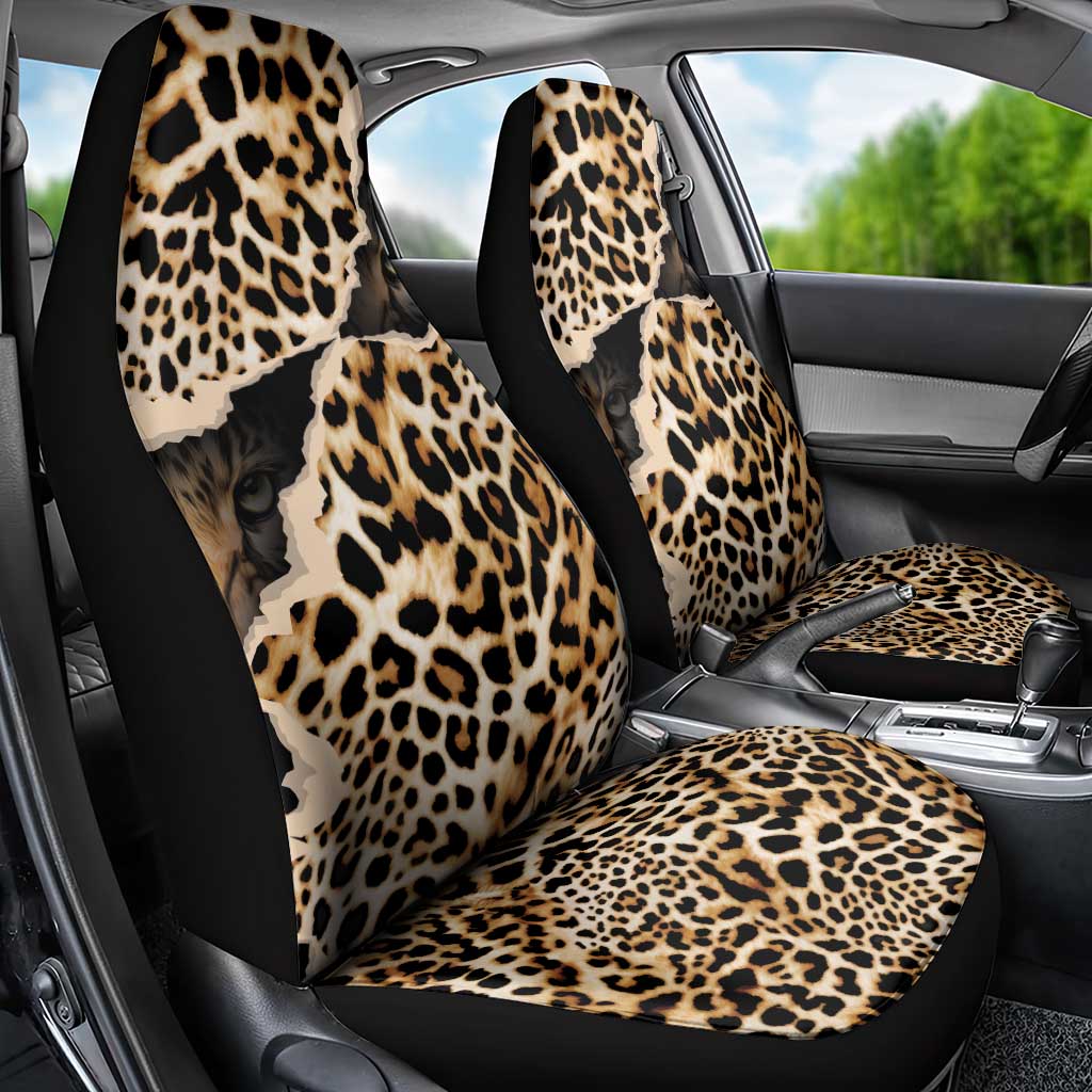 Africa Leopard Skin Pattern Car Seat Cover Version 02 LT9 - Wonder Print Shop