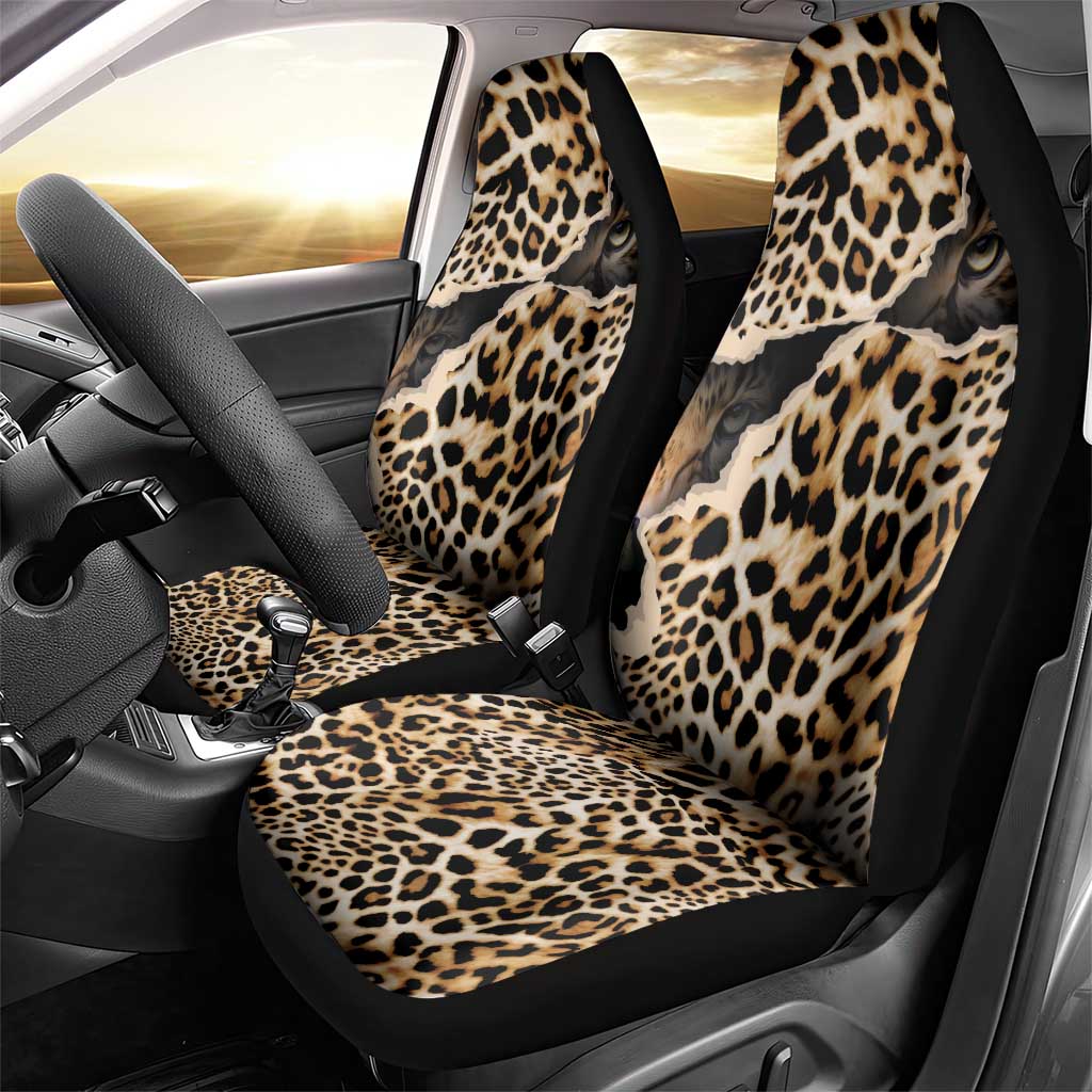 Africa Leopard Skin Pattern Car Seat Cover Version 02 LT9 - Wonder Print Shop