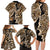 Africa Leopard Skin Pattern Family Matching Long Sleeve Bodycon Dress and Hawaiian Shirt Version 02 LT9 - Wonder Print Shop