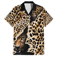 Africa Leopard Skin Pattern Family Matching Long Sleeve Bodycon Dress and Hawaiian Shirt Version 02 LT9 - Wonder Print Shop