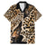 Africa Leopard Skin Pattern Family Matching Mermaid Dress and Hawaiian Shirt Version 02 LT9 - Wonder Print Shop