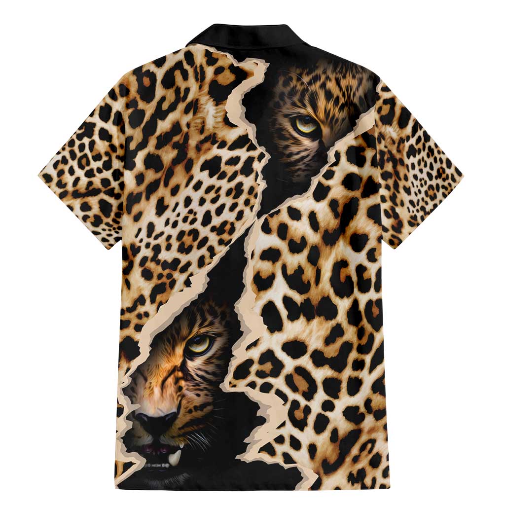 Africa Leopard Skin Pattern Family Matching Mermaid Dress and Hawaiian Shirt Version 02 LT9 - Wonder Print Shop