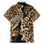 Africa Leopard Skin Pattern Family Matching Mermaid Dress and Hawaiian Shirt Version 02 LT9 - Wonder Print Shop