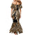 Africa Leopard Skin Pattern Family Matching Mermaid Dress and Hawaiian Shirt Version 02 LT9 - Wonder Print Shop