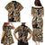 Africa Leopard Skin Pattern Family Matching Puletasi and Hawaiian Shirt Version 02 - Wonder Print Shop