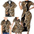 Africa Leopard Skin Pattern Family Matching Short Sleeve Bodycon Dress and Hawaiian Shirt Version 02 - Wonder Print Shop