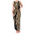 Africa Leopard Skin Pattern Family Matching Tank Maxi Dress and Hawaiian Shirt Version 02 - Wonder Print Shop
