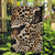 Africa Leopard Skin Pattern Garden Flag Version 02 - Wonder Print Shop