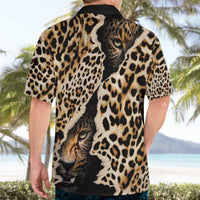 Africa Leopard Skin Pattern Hawaiian Shirt Version 02 - Wonder Print Shop