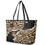 Africa Leopard Skin Pattern Leather Tote Bag Version 02 - Wonder Print Shop