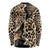 Africa Leopard Skin Pattern Long Sleeve Shirt Version 02 - Wonder Print Shop