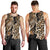 Africa Leopard Skin Pattern Men Tank Top Version 02 - Wonder Print Shop