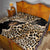 Africa Leopard Skin Pattern Quilt Version 02 - Wonder Print Shop