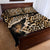 Africa Leopard Skin Pattern Quilt Bed Set Version 02 - Wonder Print Shop