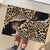 Africa Leopard Skin Pattern Rubber Doormat Version 02 - Wonder Print Shop