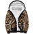 Africa Leopard Skin Pattern Sherpa Hoodie Version 02 - Wonder Print Shop