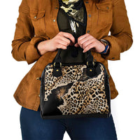 Africa Leopard Skin Pattern Shoulder Handbag Version 02