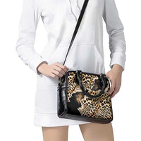 Africa Leopard Skin Pattern Shoulder Handbag Version 02