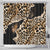 Africa Leopard Skin Pattern Shower Curtain Version 02