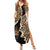 Africa Leopard Skin Pattern Summer Maxi Dress Version 02 - Wonder Print Shop