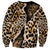 Africa Leopard Skin Pattern Sweatshirt Version 02 - Wonder Print Shop