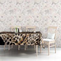 Africa Leopard Skin Pattern Tablecloth Version 02 - Wonder Print Shop